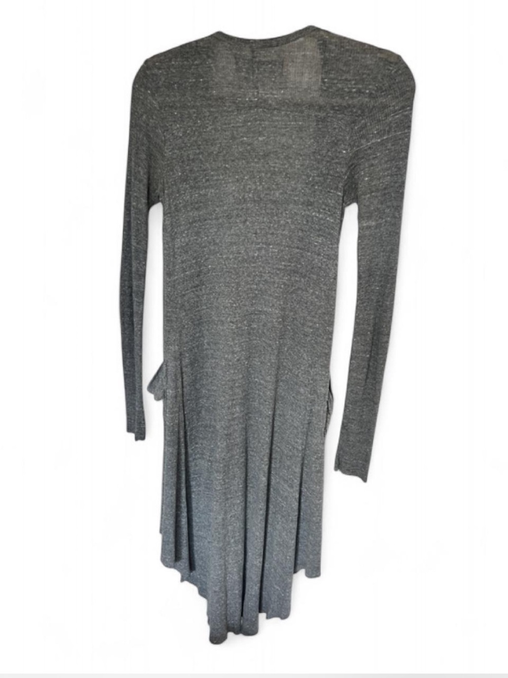 Free People Beach Ribbed Up Maxi Cardigan Grey XS - Picture 3 of 8